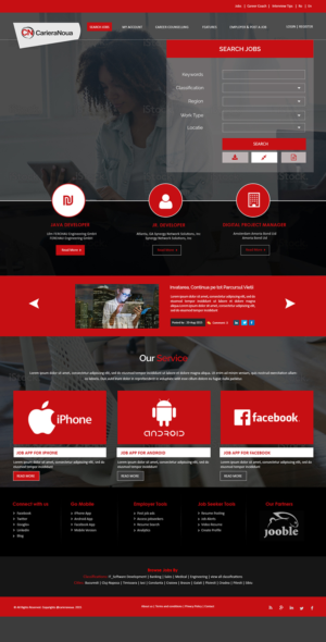 Web-Design von Creations Box 2015 für Quero | Design: #7986110