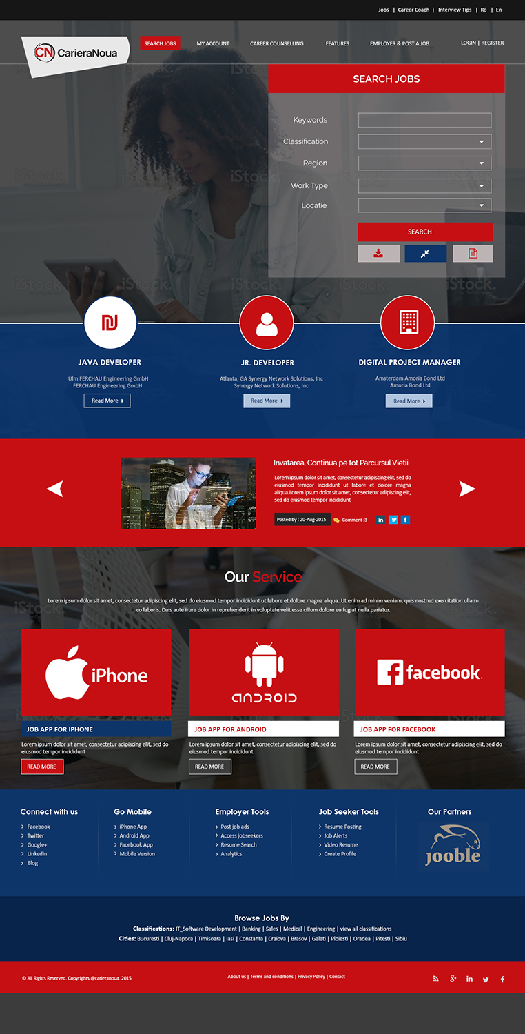 Web-Design von Creations Box 2015 für Quero | Design #7986113