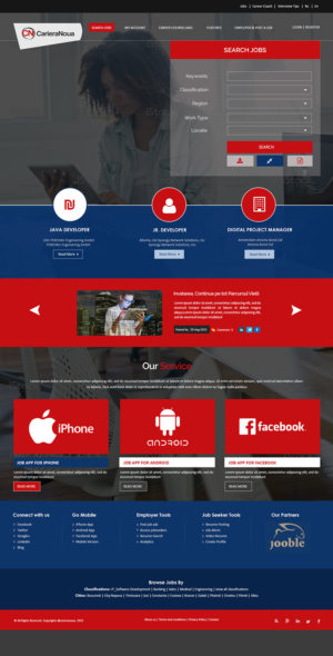 Web-Design von Creations Box 2015 für Quero | Design: #7986113