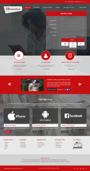 Web-Design von Creations Box 2015 für Quero | Design: #8007261