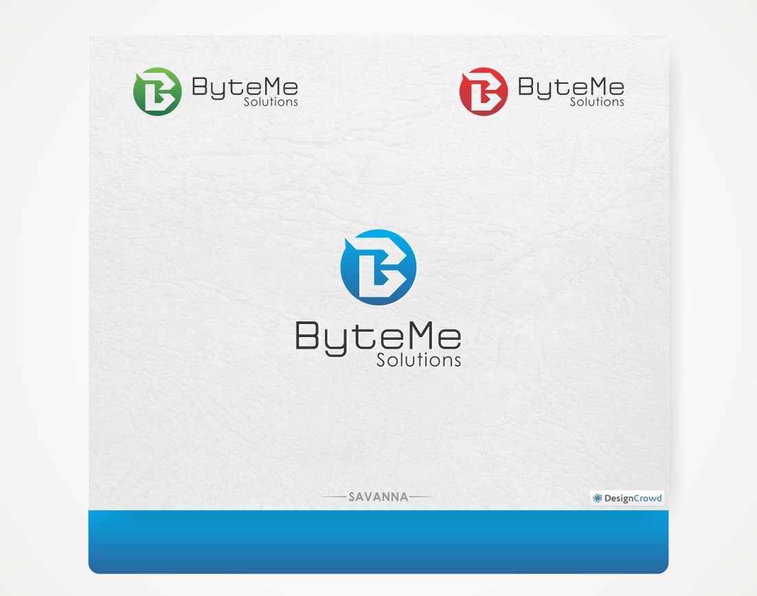 Logo Design by Savana for ByteMe Solutions Ltd | Design #7923824