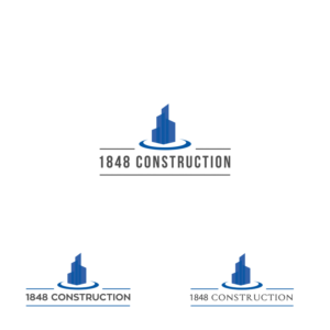 Logo Design by yani hidayat for 1848 Construction, Inc. | Design: #7955072