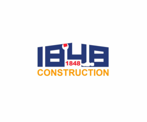 Logo-Design von GliderGraphx für 1848 Construction, Inc. | Design #7934435