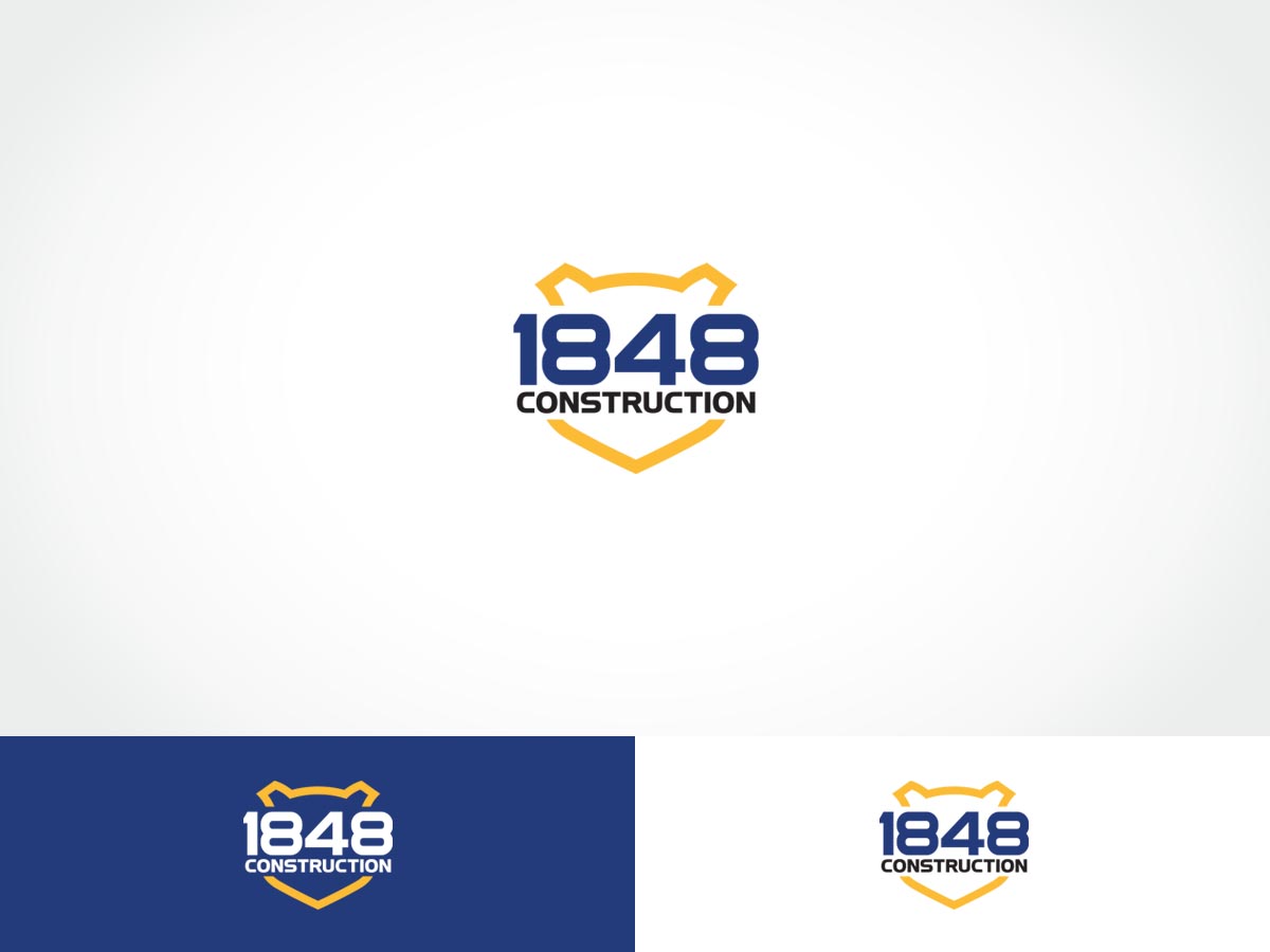 Logo Design by ArtTank for 1848 Construction, Inc. | Design #7953692