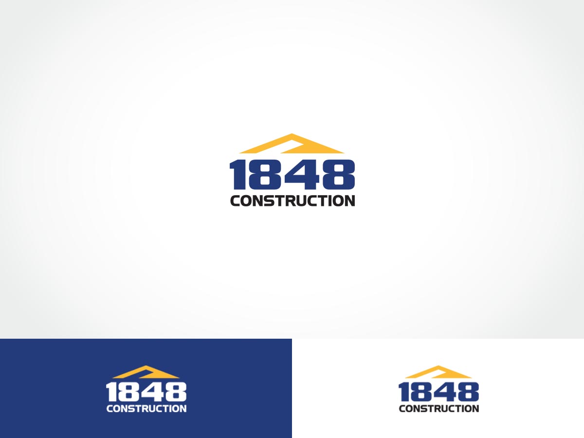 Logo Design by ArtTank for 1848 Construction, Inc. | Design #7953697