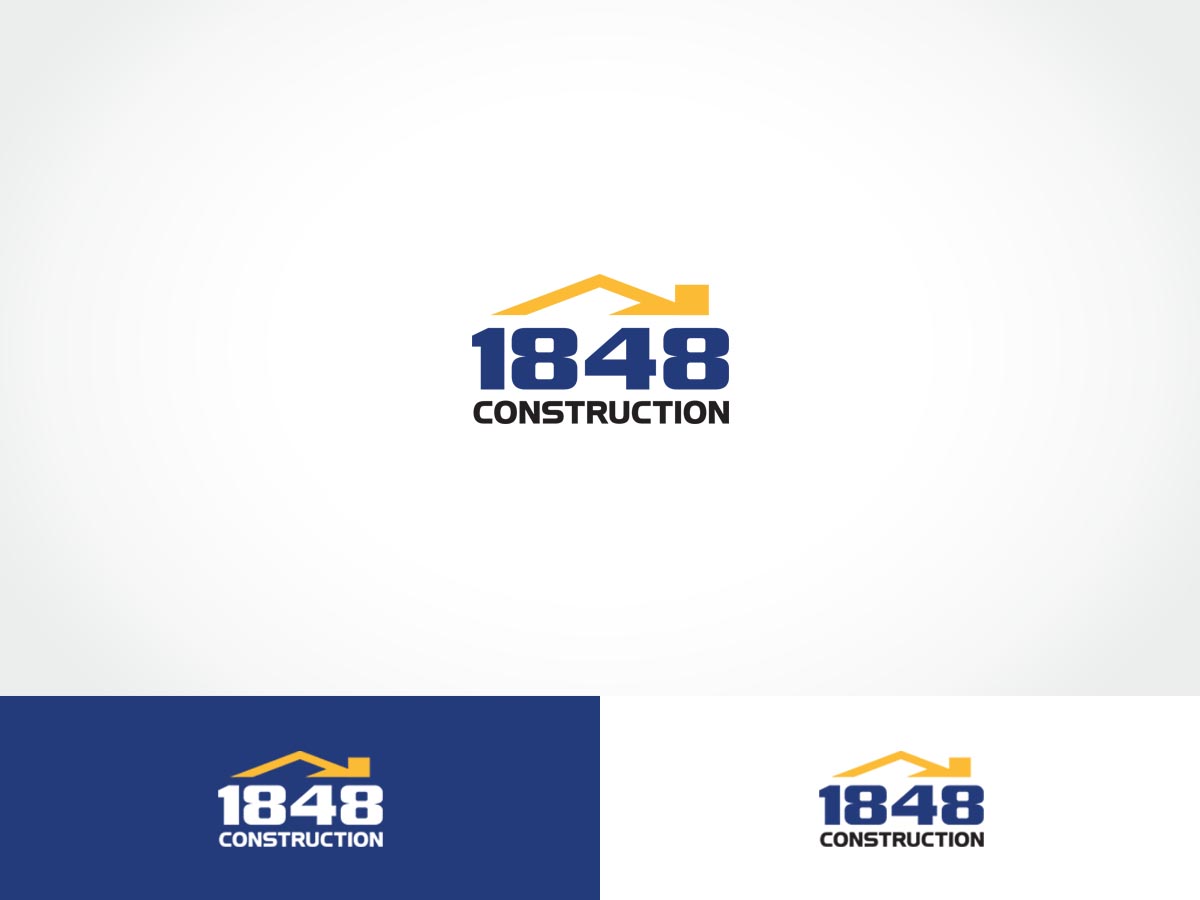 Logo Design by ArtTank for 1848 Construction, Inc. | Design #7953703