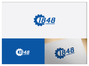 Logo Design by ArtMissile for 1848 Construction, Inc. | Design: #7965392