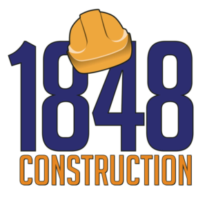 Logo-Design von Lance Palmer für 1848 Construction, Inc. | Design #7971351