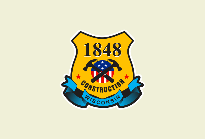 Logo-Design von pa2pat für 1848 Construction, Inc. | Design #7921139