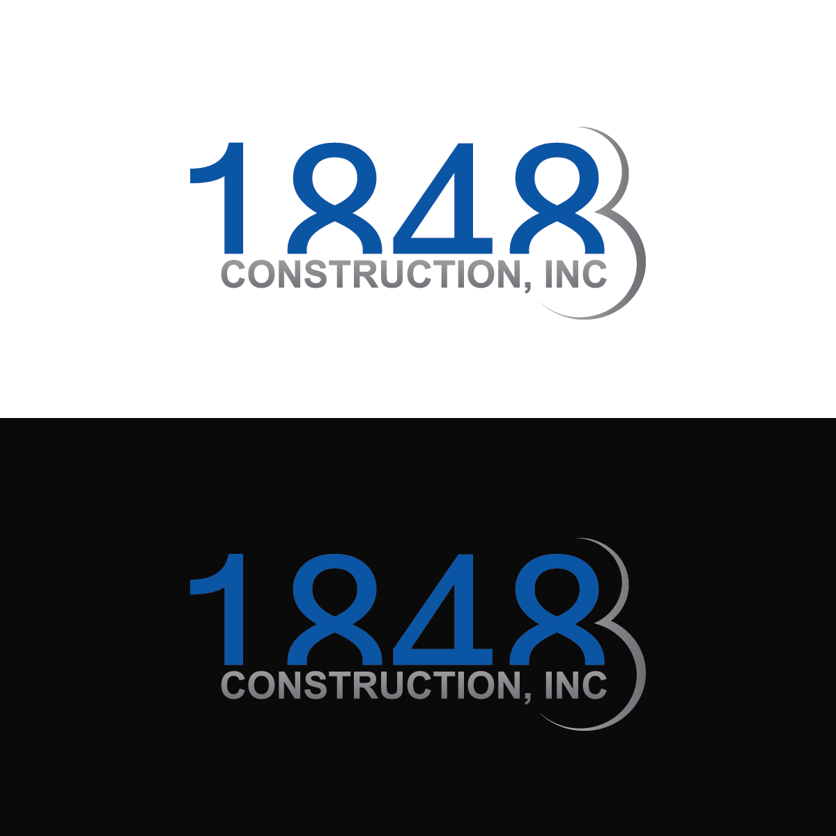 Logo Design by phraimsondesign for 1848 Construction, Inc. | Design #7921144