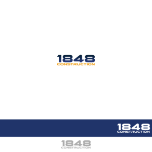 Logo Design by Dreams.MELO for 1848 Construction, Inc. | Design: #7959699