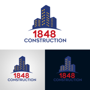 Logo-Design von vp.salim für 1848 Construction, Inc. | Design #7949693