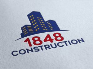 Logo Design by vp.salim for 1848 Construction, Inc. | Design: #7949695
