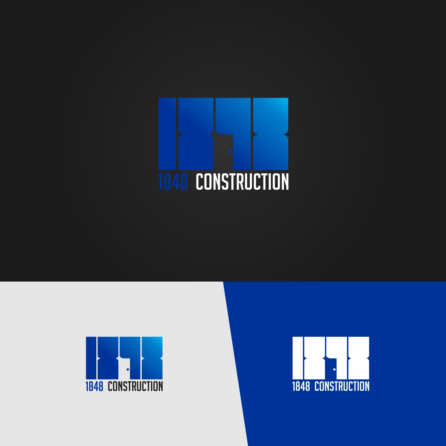 Logo Design by armynantab15 for 1848 Construction, Inc. | Design #7951283