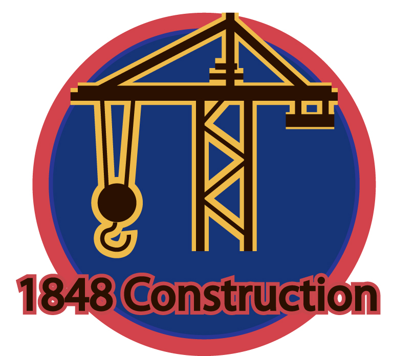 Diseño de Logo por zhenya0710 para 1848 Construction, Inc. | Diseño #7936837