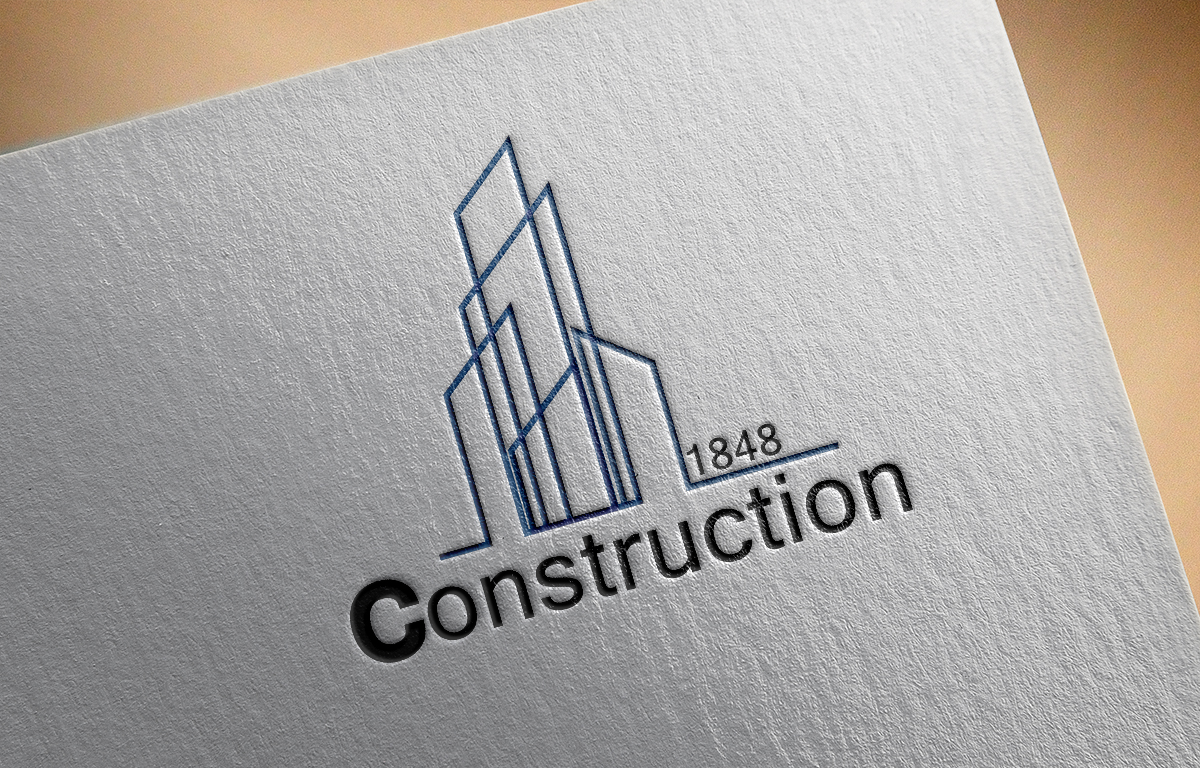 Diseño de Logo por S.A Designs para 1848 Construction, Inc. | Diseño #7972389