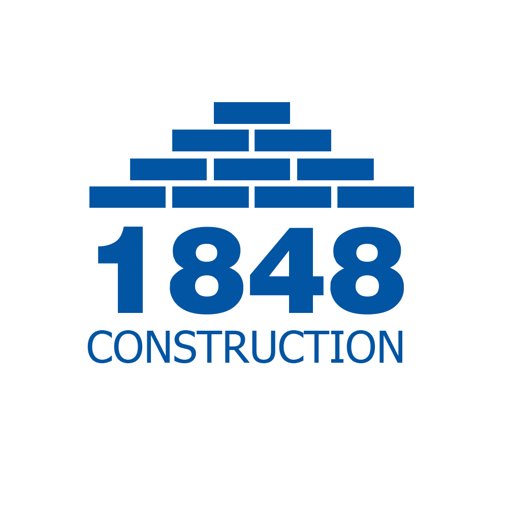 Logo Design by thanhtudohoa for 1848 Construction, Inc. | Design #7972691