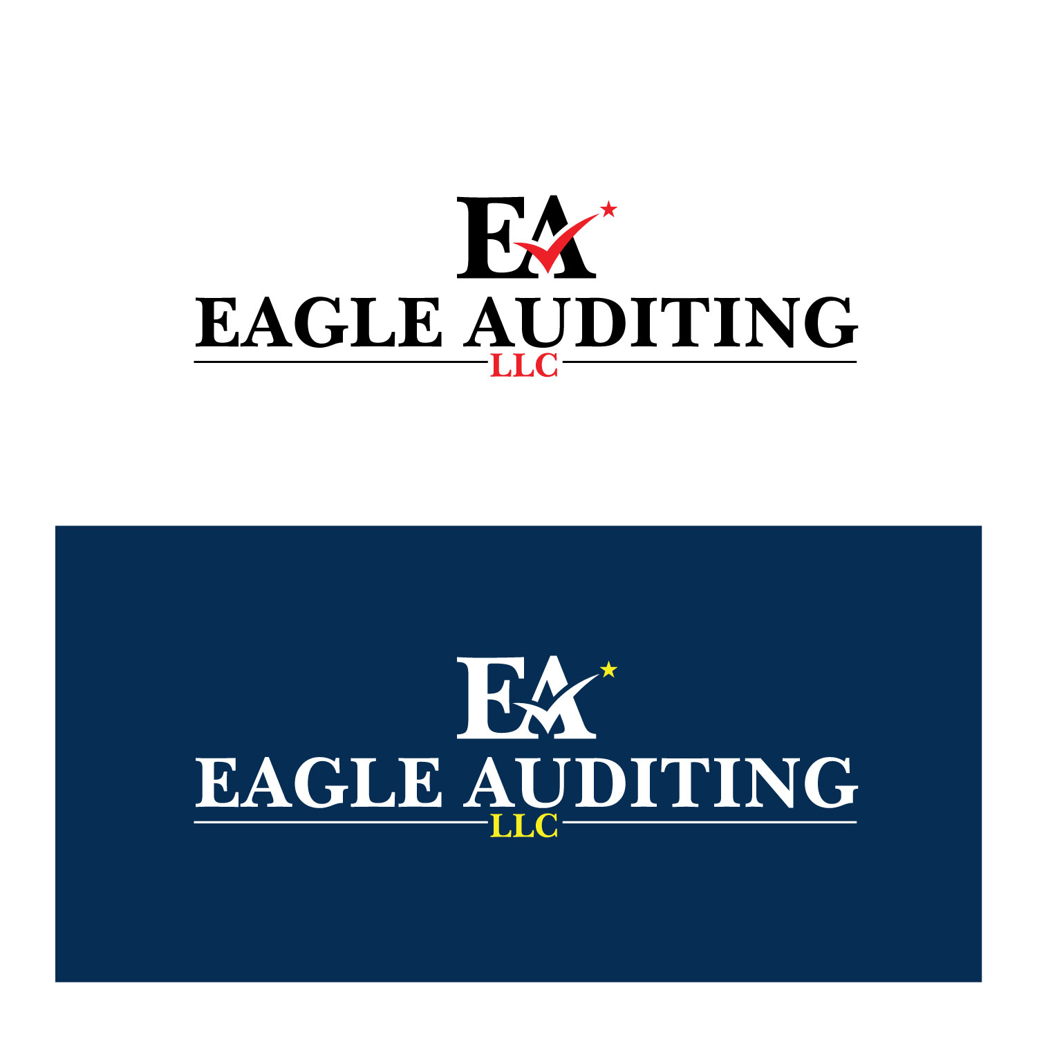 Logo Design by C1 Media for Eagle Auditing, LLC | Design #7922269