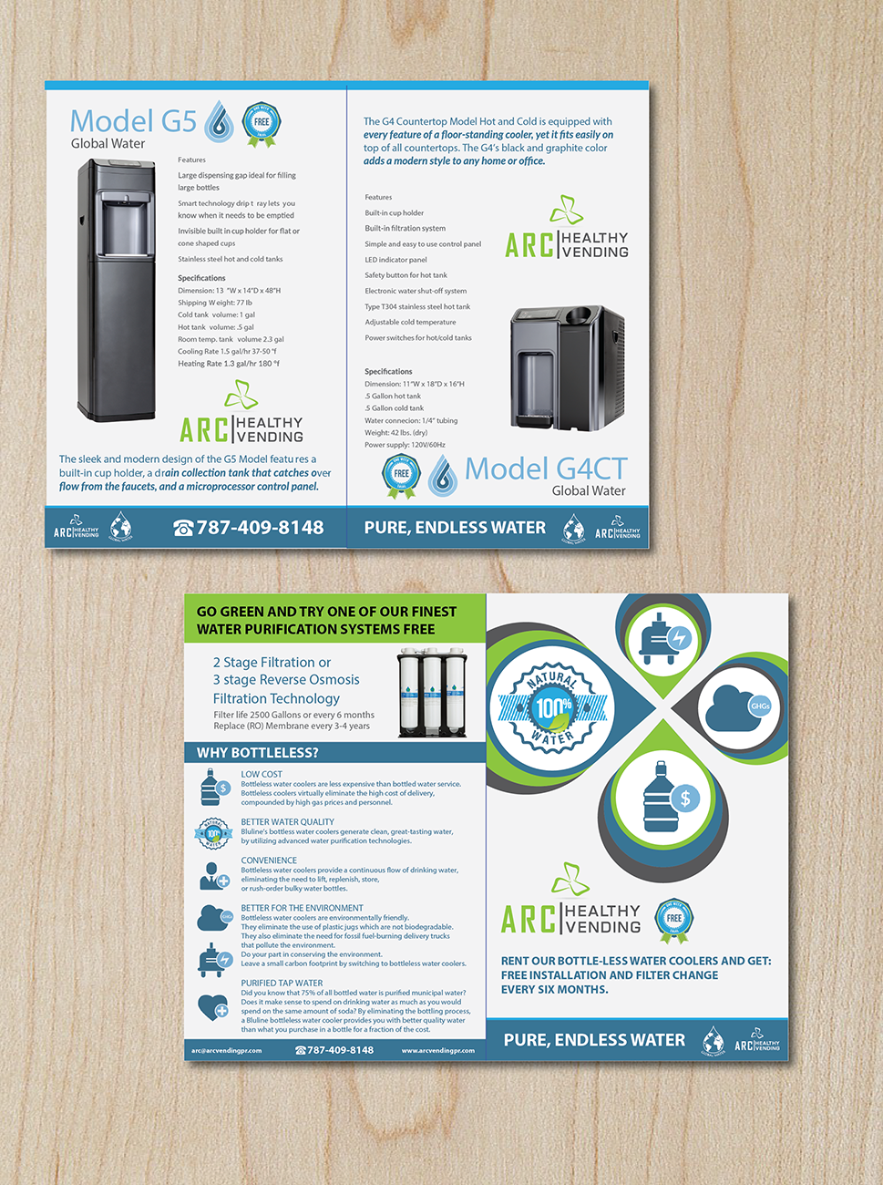 Design de Flyer par Alexandar pour ARC Vending Corp. | Design #8422846