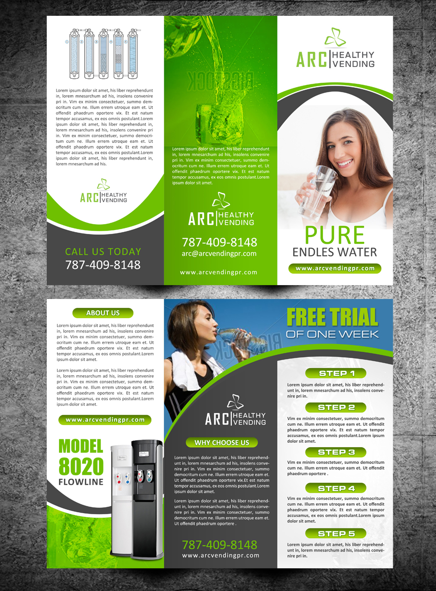 Design de Flyer par debdesign pour ARC Vending Corp. | Design #8135903