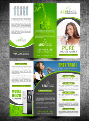 Design de Flyer par debdesign pour ARC Vending Corp. | Design : #8135903
