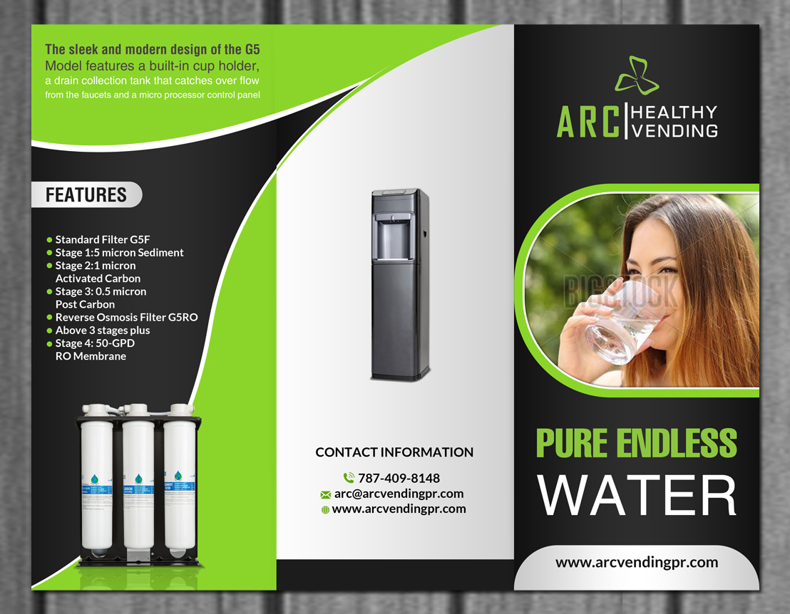Design de Flyer par creative.bugs pour ARC Vending Corp. | Design #8388333