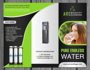 Design de Flyer par creative.bugs pour ARC Vending Corp. | Design : #8388333