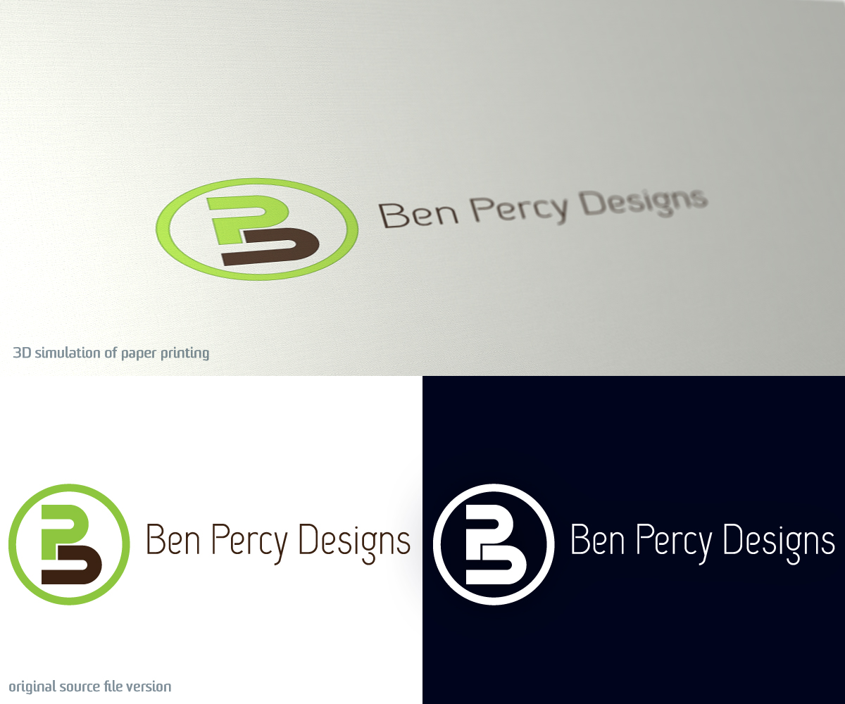 Logo Design by Anthony for Ben Percy Designs | Design #1954122