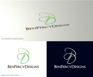 Logo Design by Anthony for Ben Percy Designs | Design #1954127