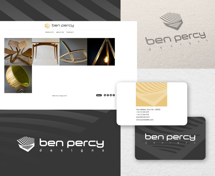 Logo Design by kresh for Ben Percy Designs | Design #1953701