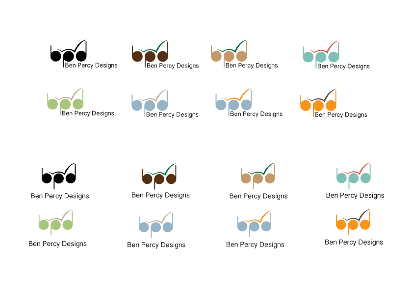 Logo Design by Ruby Stead for Ben Percy Designs | Design #1971294