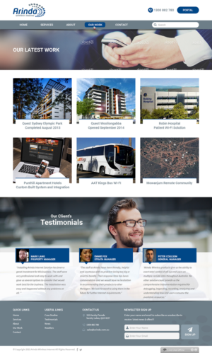 Web Design par RupalTechno pour ce projet | Design : #7990842