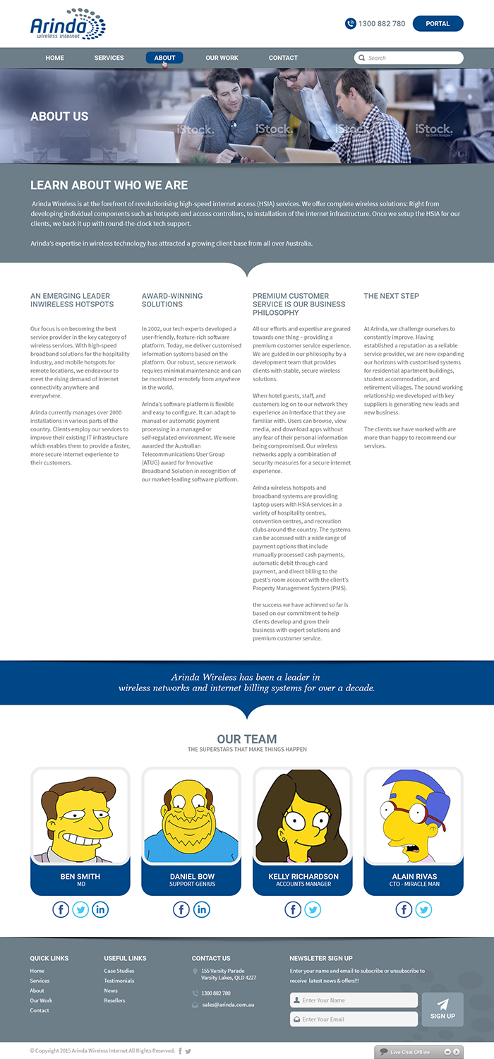 Diseño Web por RupalTechno para este proyecto | Diseño #8388686