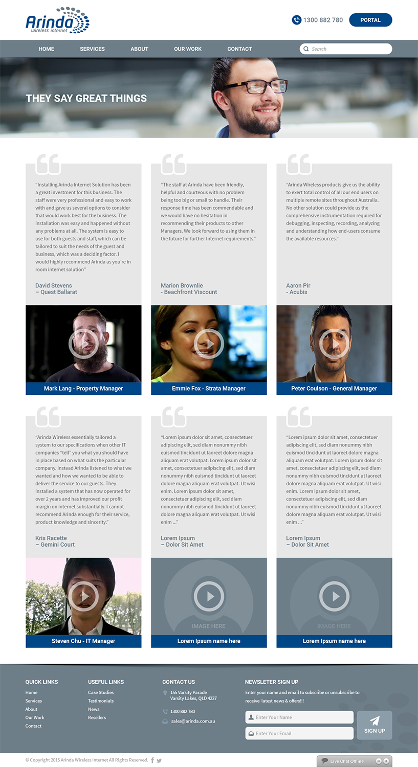 Diseño Web por RupalTechno para este proyecto | Diseño #8400254