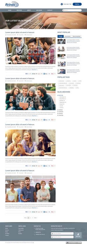 Diseño Web por RupalTechno para este proyecto | Diseño: #8400998