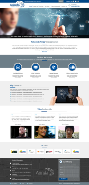 Web Design par harmi_199 pour ce projet | Design : #7952268