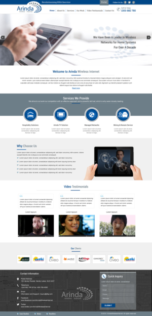 Web Design par harmi_199 pour ce projet | Design : #7952271