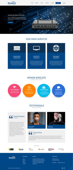 Diseño Web por pb para este proyecto | Diseño: #7946431