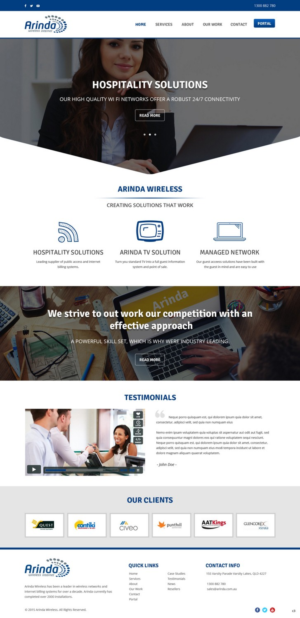 Web Design par pb pour ce projet | Design : #7946434
