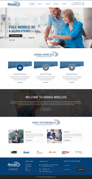 Web Design par pb pour ce projet | Design : #7946444