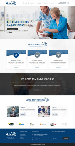 Diseño Web por pb para este proyecto | Diseño: #8005510