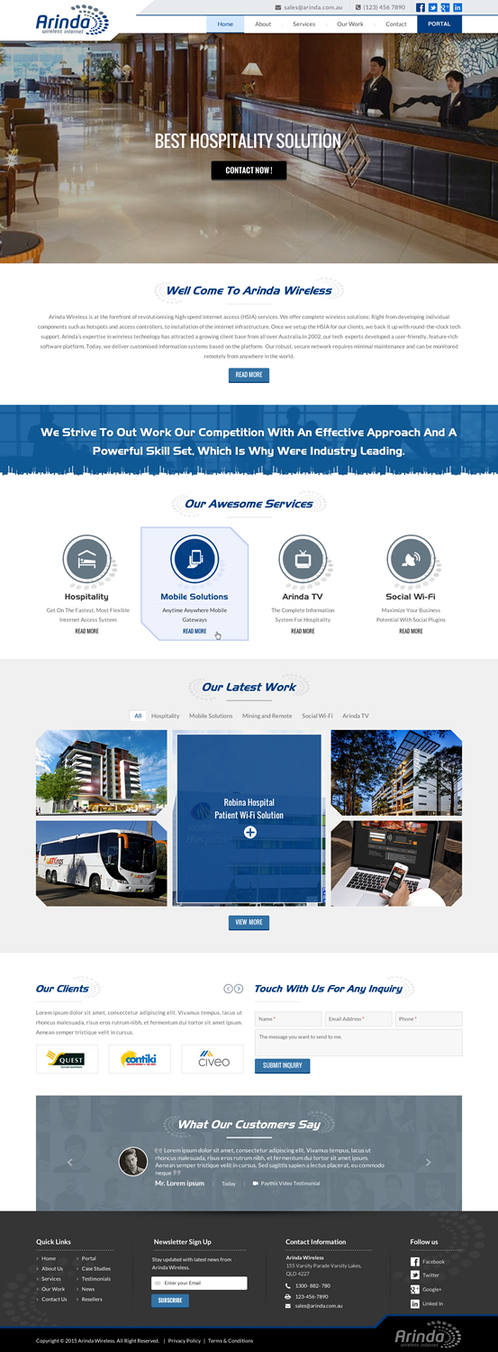 Web Design by Sbss for this project | Design #7966338