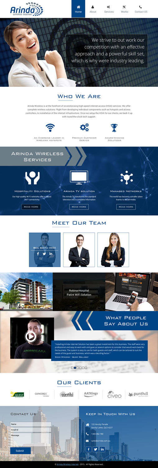 Diseño Web por rightway para este proyecto | Diseño #7940899