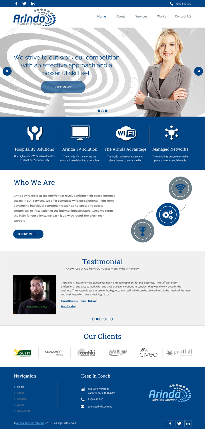 Diseño Web por rightway para este proyecto | Diseño #7940916