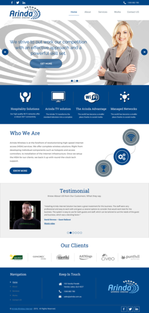 Web Design par rightway pour ce projet | Design : #7940916