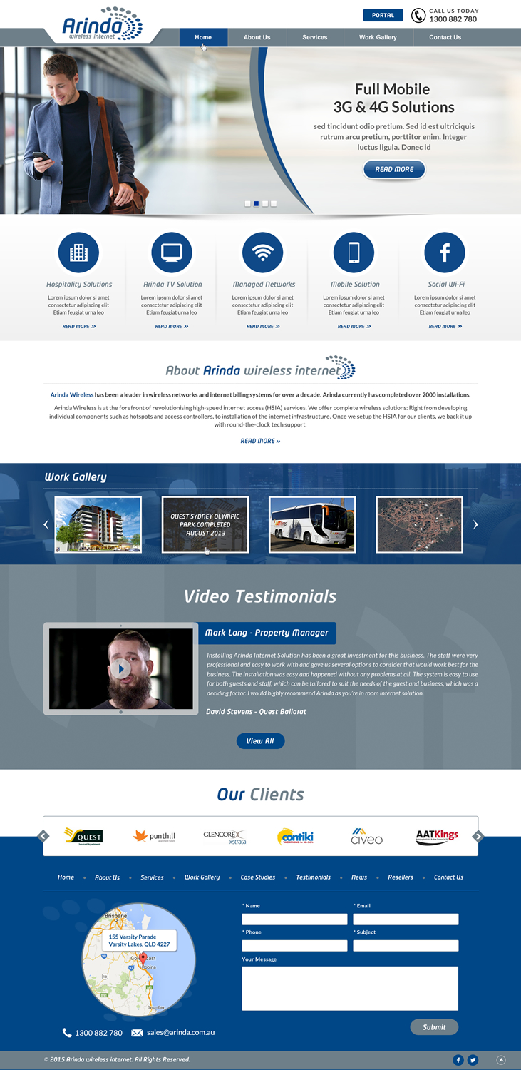 Web Design by Smart-tech solution for this project | Design #8156939