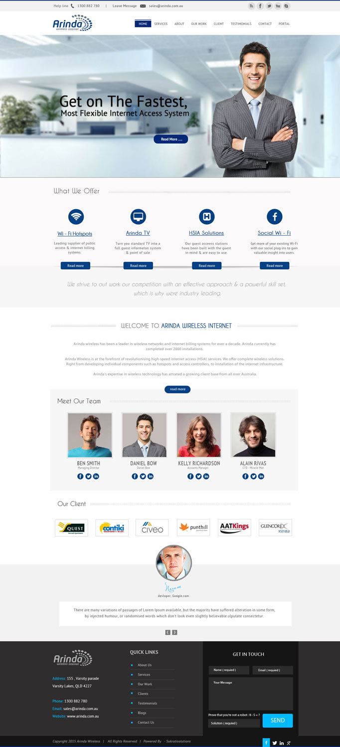 Diseño Web por Sukrutisolutions para este proyecto | Diseño #7996090