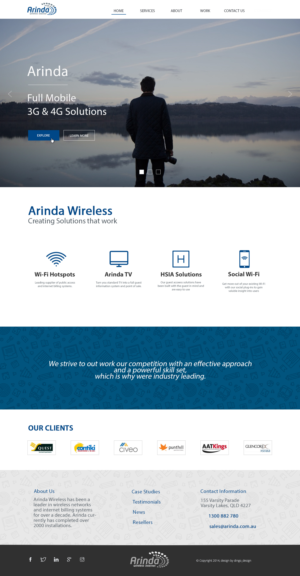 Diseño Web por Donn Marlou Ramirez para este proyecto | Diseño: #7940793