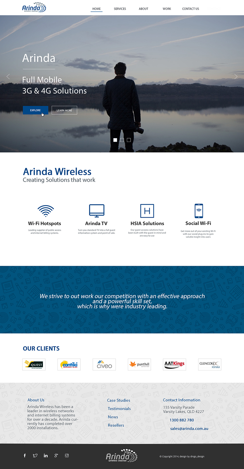 Web Design by Donn Marlou Ramirez for this project | Design #7940794