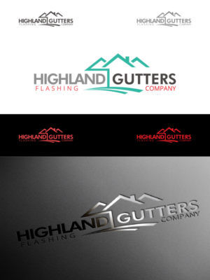 Diseño de Logo por PivotalBlack para Highland Gutters & Flashing Company | Diseño: #8004000